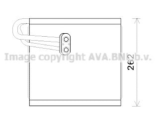 AVA QUALITY COOLING hyv371 -  Испаритель, кондиционер